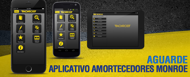 MONROE AMORTECEDORES: App Mobile